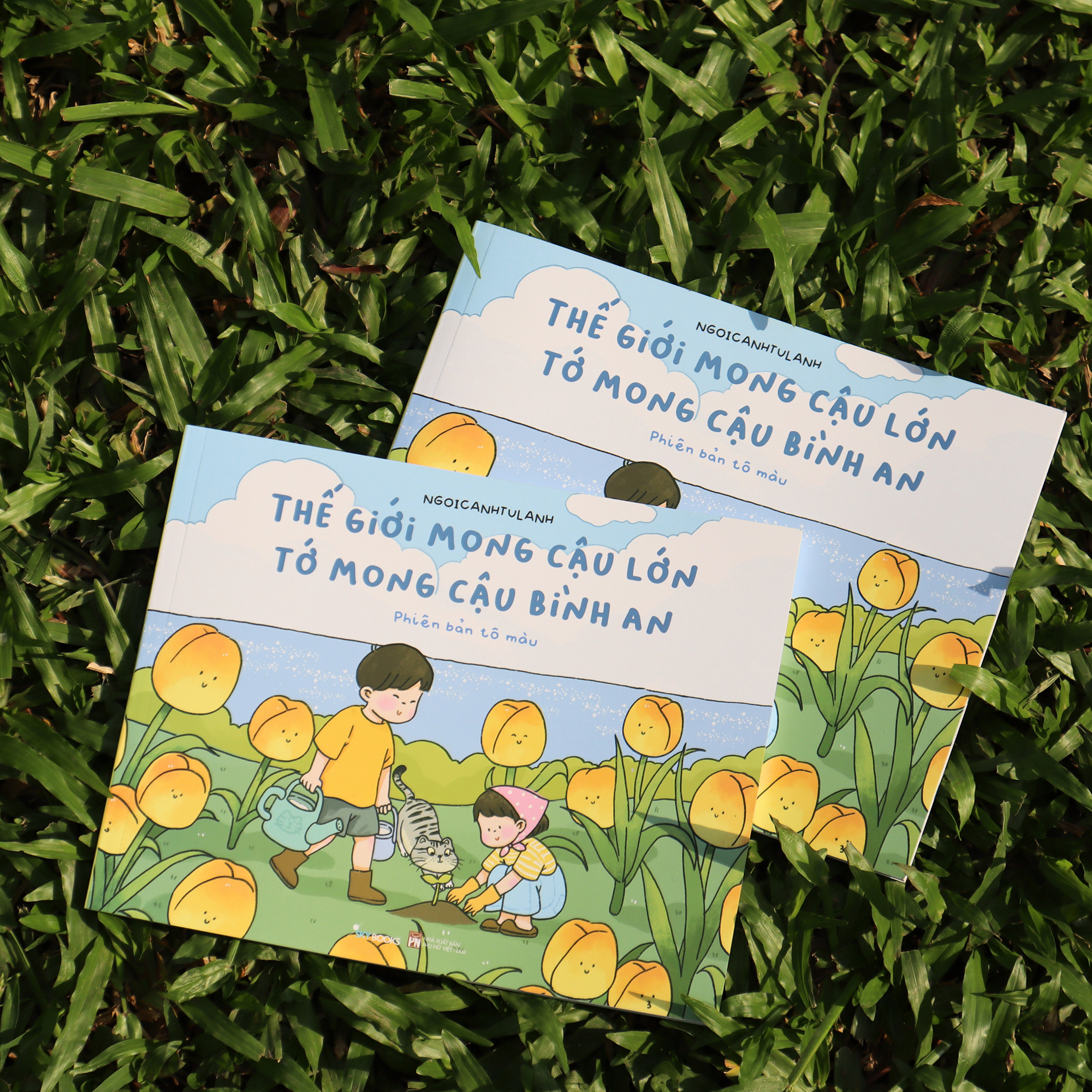 Bộ Thế Giới Mong Cậu Lớn - Tớ Mong Cậu Bình An - Phiên Bản Tô Màu - Ảnh 5
