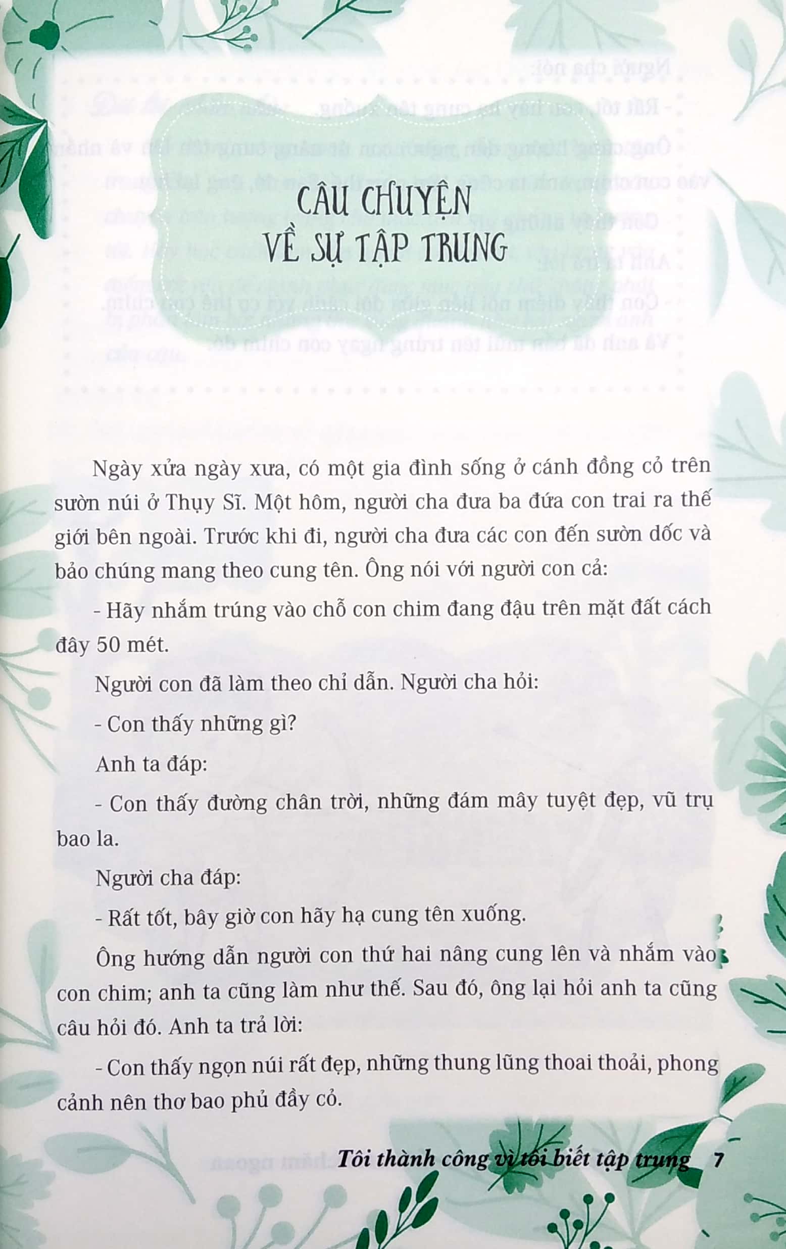 Bộ Thói Quen Tốt Của Những Đứa Trẻ Chăm Ngoan - Tôi Thành Công Vì Tôi Biết Tập Trung - Ảnh 7