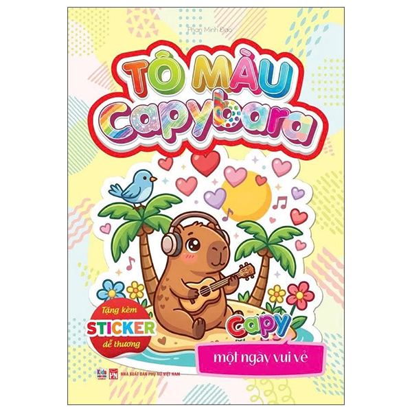 Bộ Tô Màu Capybara - Capy Và Trái Tim Dễ Tổn Thương - Ảnh 2