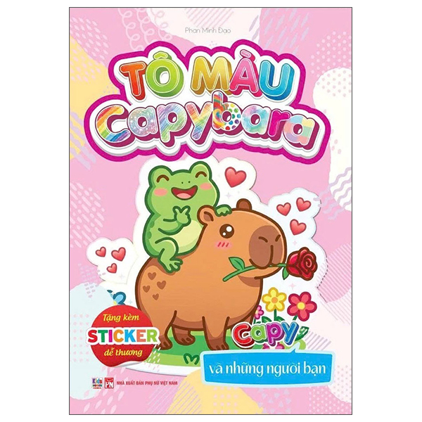 Bộ Tô Màu Capybara - Capy Và Trái Tim Dễ Tổn Thương - Ảnh 4