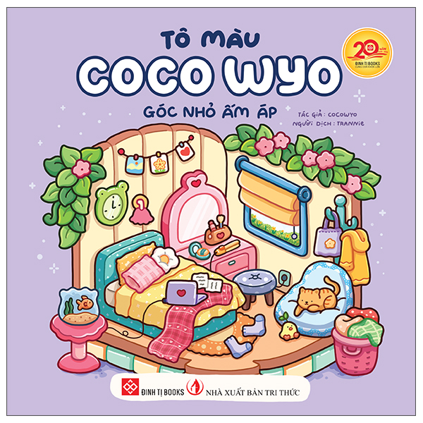 Bộ Tô Màu Coco Wyo - 45 Lời Yêu Thương Tặng Bạn - Ảnh 17
