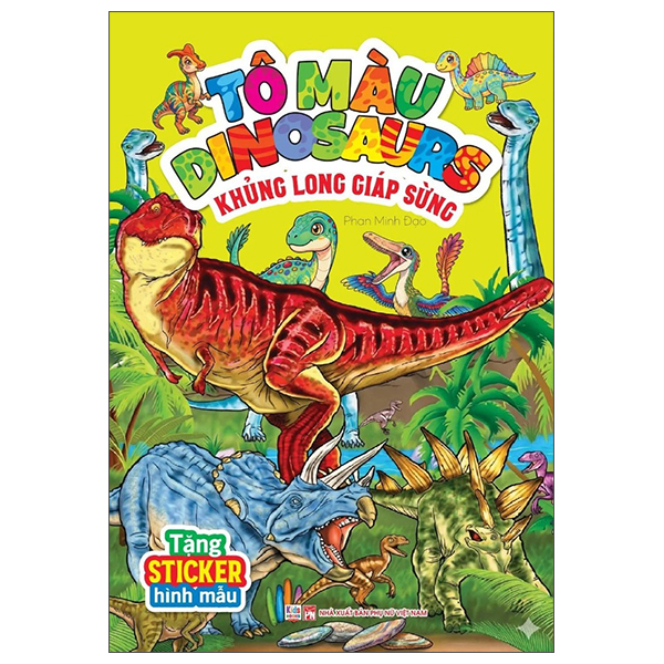 Bộ Tô Màu Dinosaurs - Khủng Long Săn Mồi - Ảnh 3