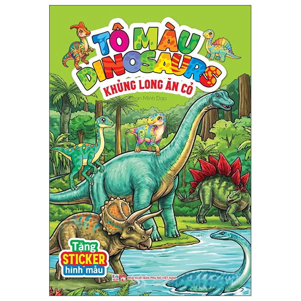Bộ Tô Màu Dinosaurs - Khủng Long Săn Mồi - Ảnh 4