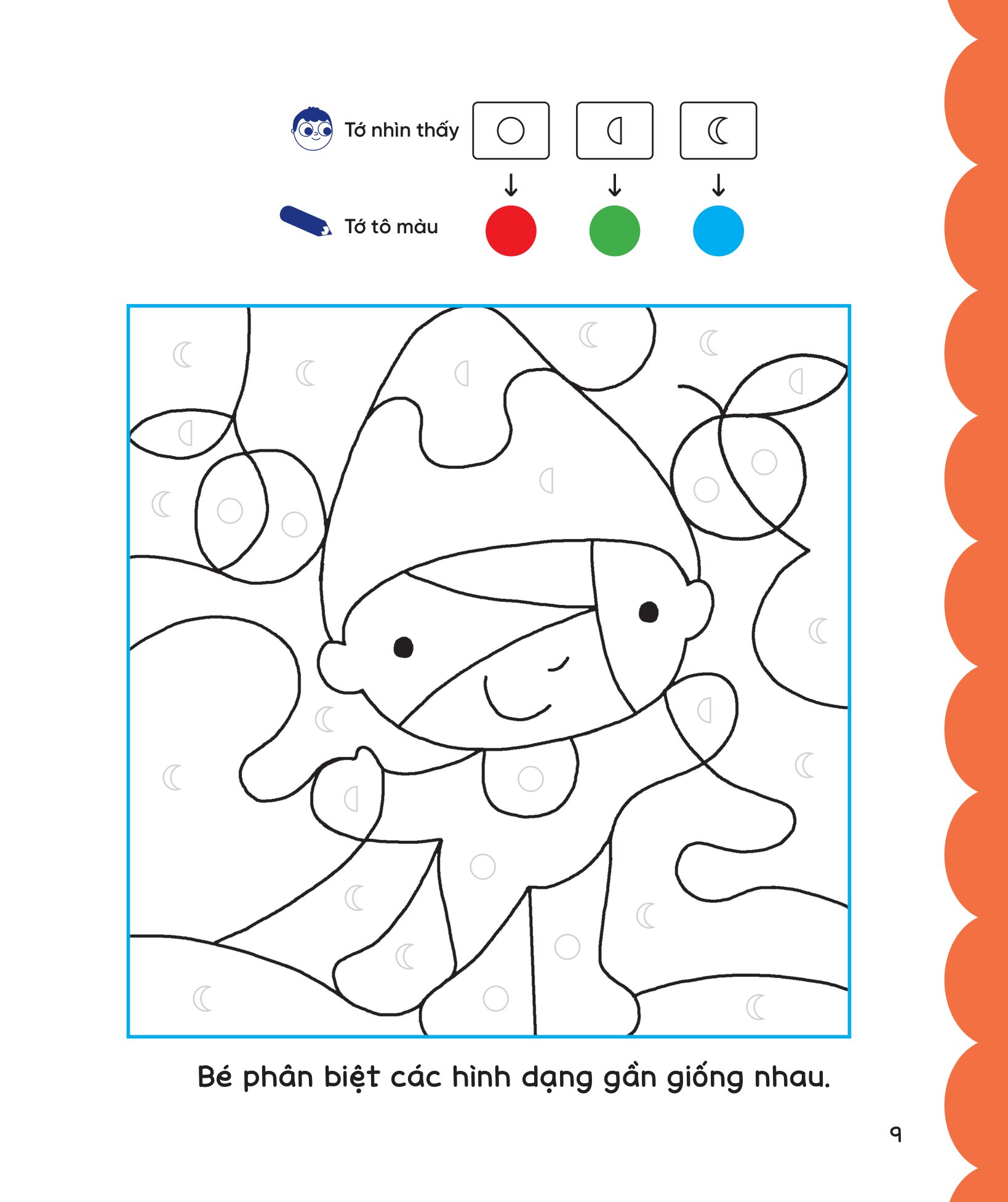 Bộ Tô Màu Thông Minh - Cấp Độ Dễ - Ảnh 9