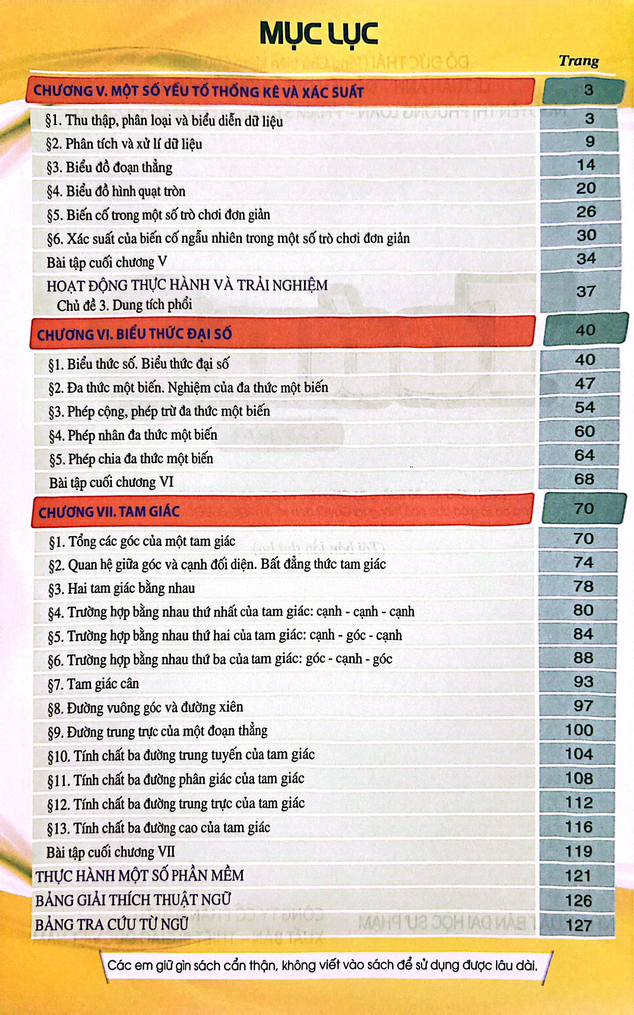 Bộ
Toán 7 - Tập 2 (Cánh Diều) (Chuẩn) - Ảnh 3