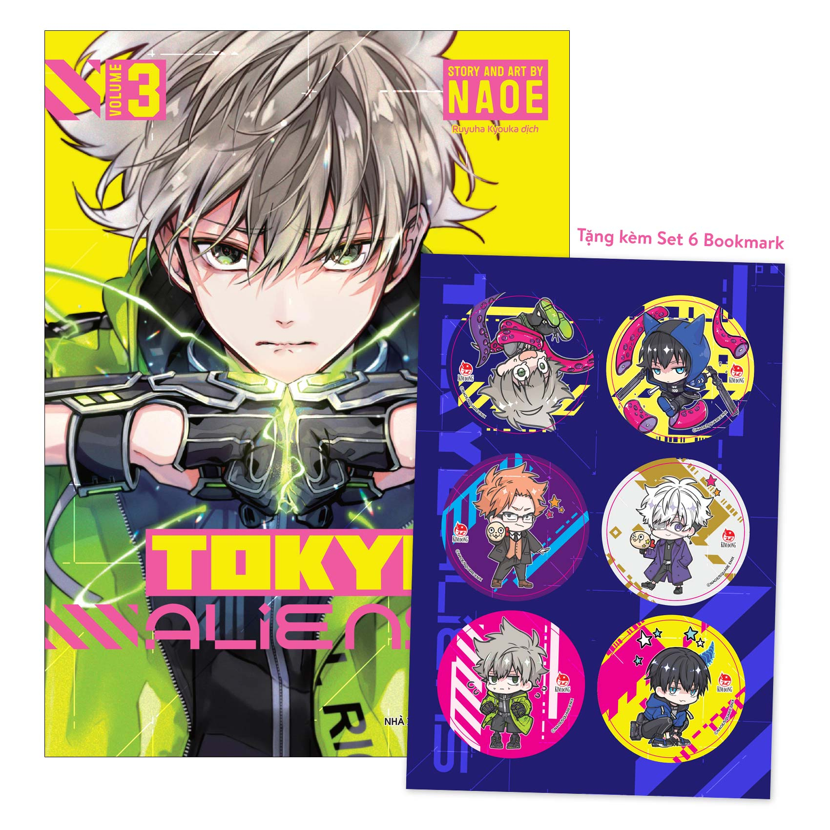 Bộ
Tokyo Aliens - Tập 3 - Tặng Kèm Set Bookmark 6 Mẫu - Ảnh 2