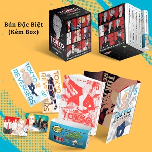 bộ tokyo revengers - tập 5 - bản đặc biệt - bìa 2 mặt - tặng kèm 2 card ivory in 2 mặt + art màu ngoài sách (bản kèm box) - Ảnh 3