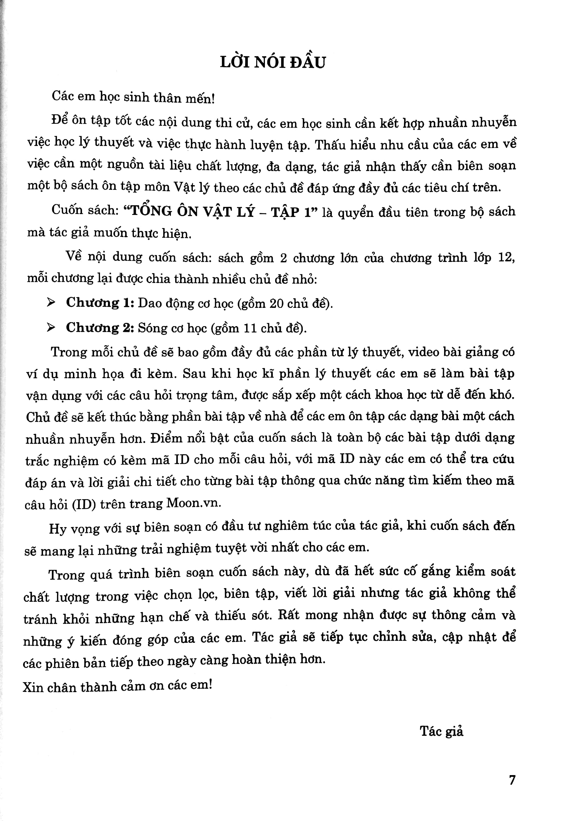 Bộ
Tổng Ôn Vật Lý Tập 1 - Ảnh 4