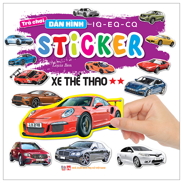 Bộ Trò Chơi Dán Hình IQ-EQ-CQ - Sticker - Xe Thông Dụng - Tập 2 - Ảnh 11