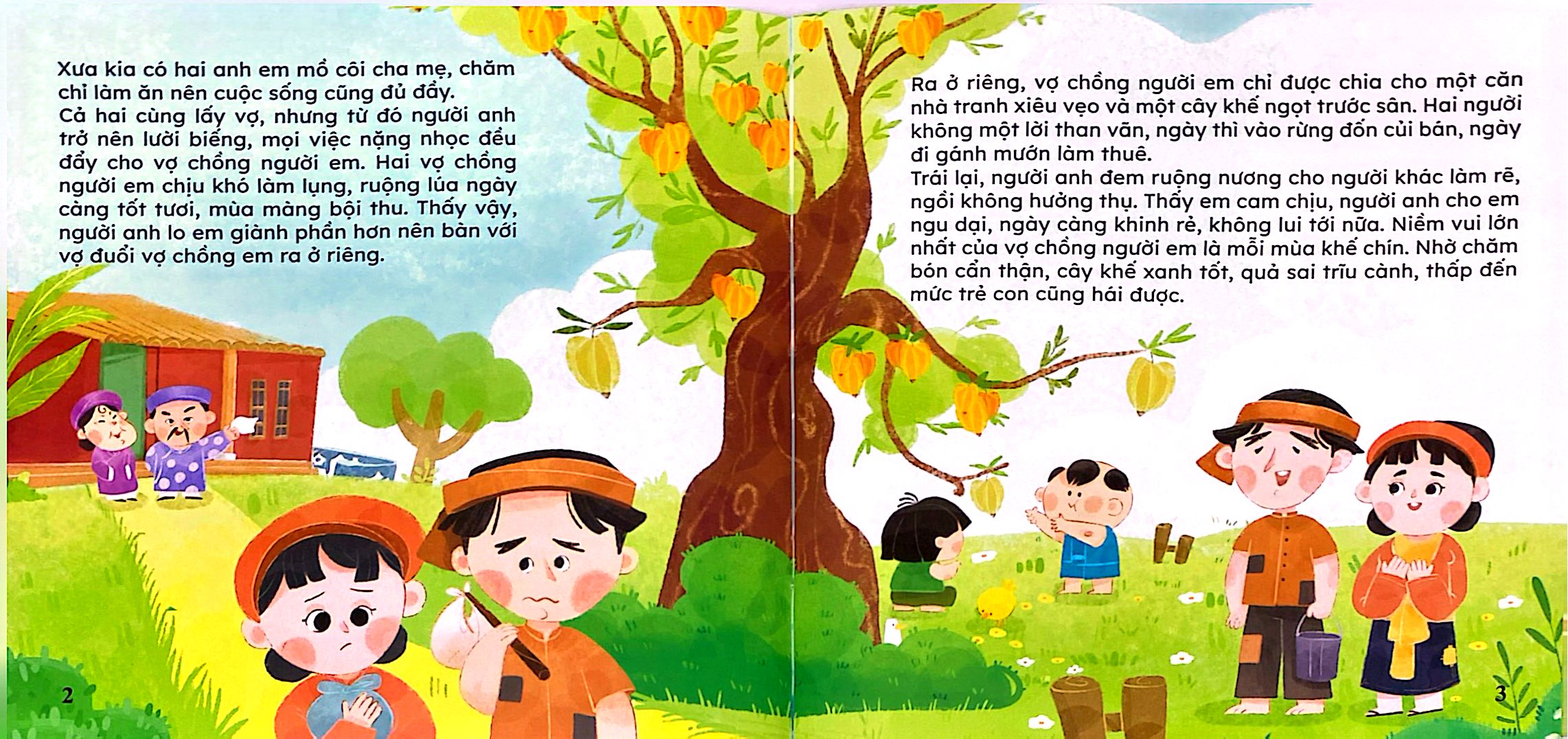 Bộ Truyện Cổ Tích Việt Nam Cho Bé - Cây Khế - Ảnh 3