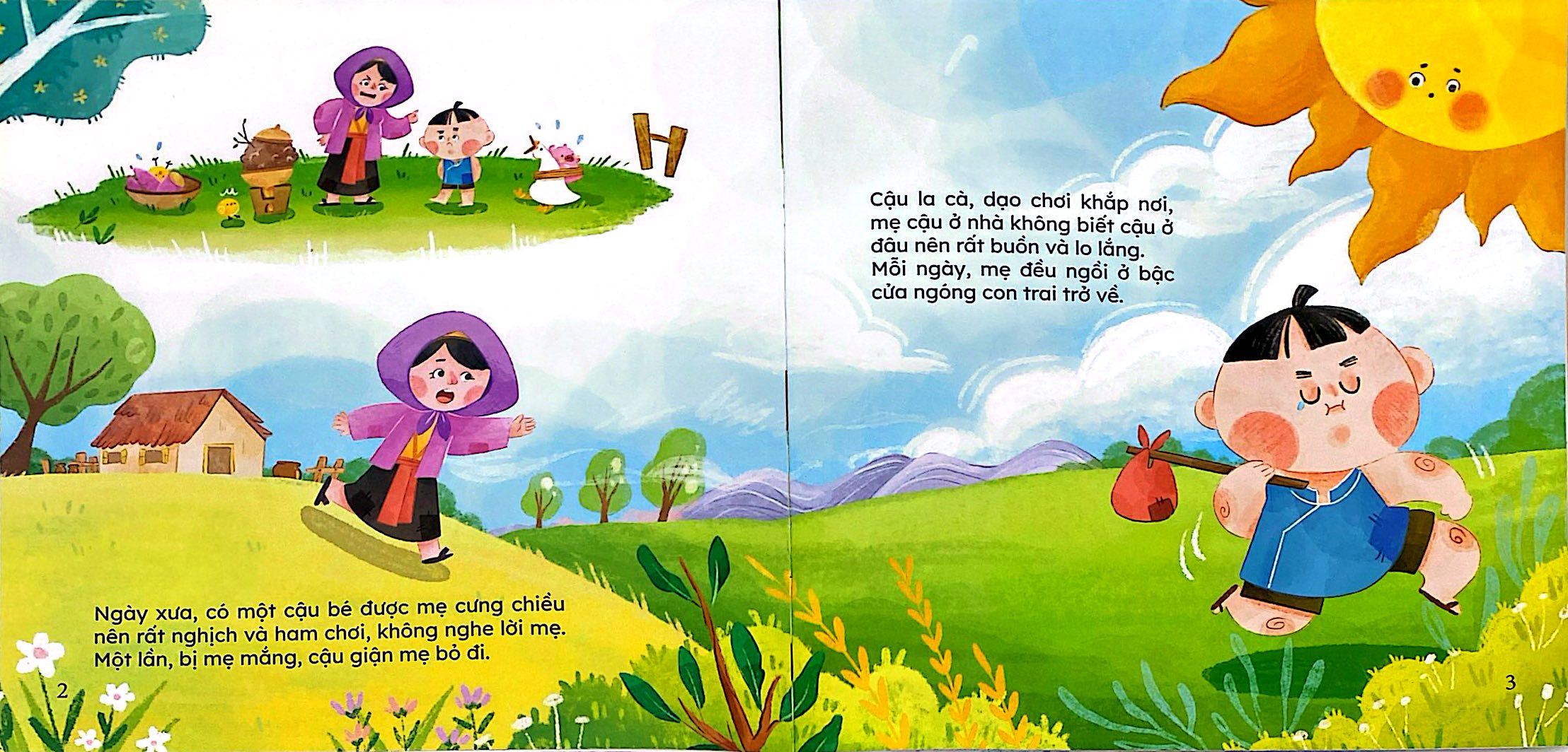 Bộ Truyện Cổ Tích Việt Nam Cho Bé - Sự Tích Cây Vú Sữa - Ảnh 3