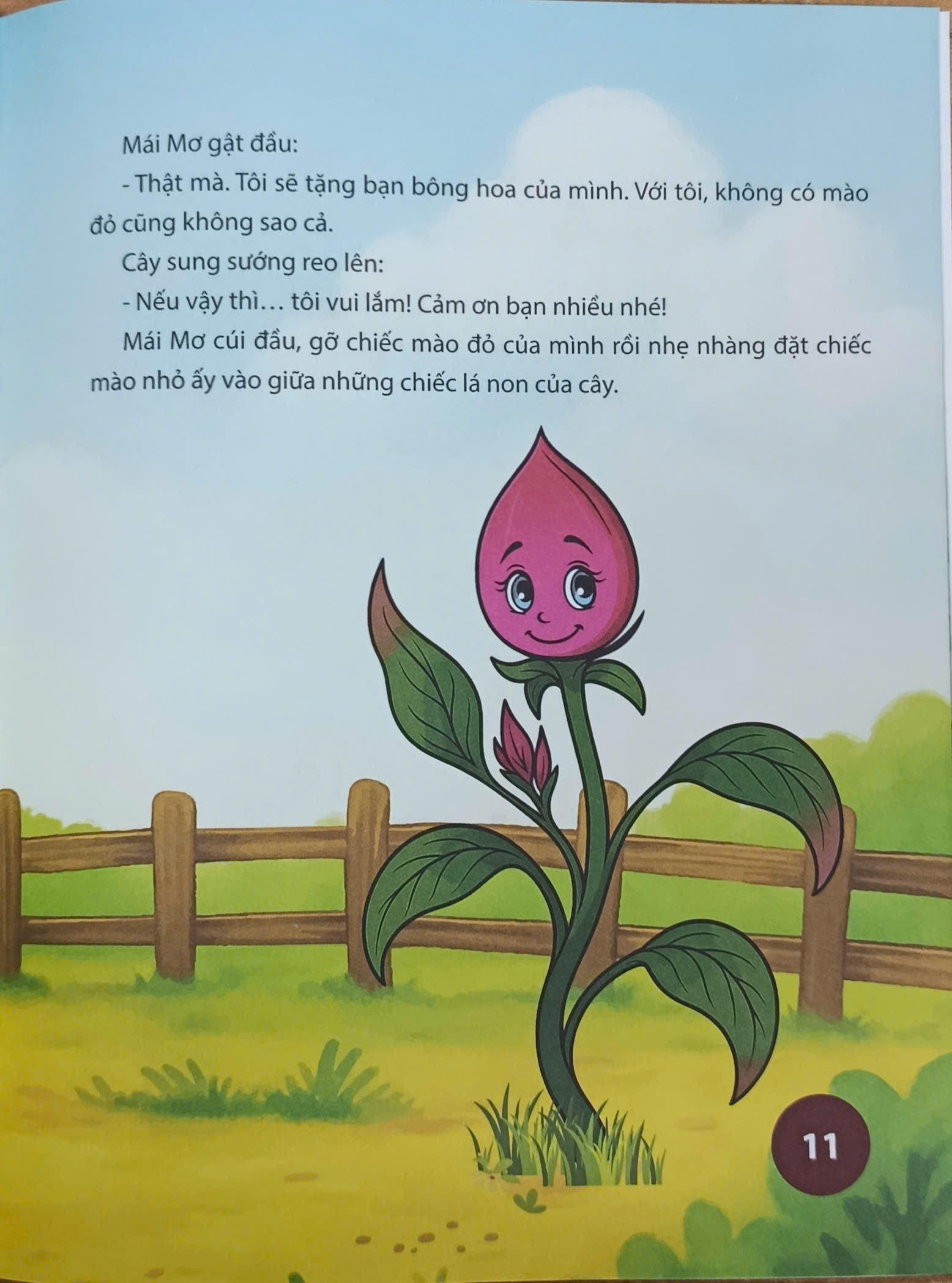 Bộ Truyện Dân Gian Việt Nam Dành Cho Bé Yêu - Sự Tích Hoa Mào Gà - Ảnh 4