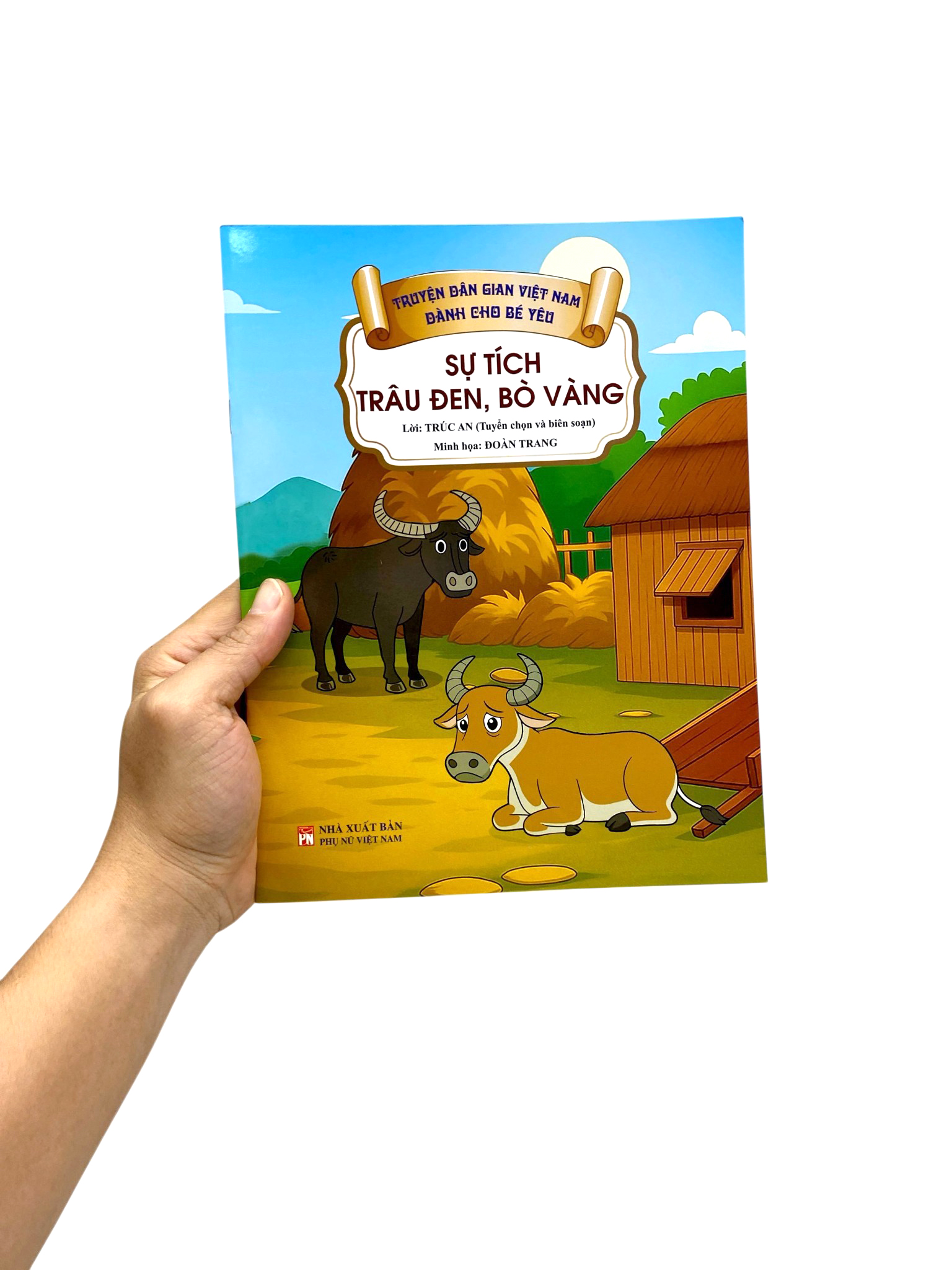 Bộ Truyện Dân Gian Việt Nam Dành Cho Bé Yêu - Sự Tích Trâu Đen, Bò Vàng - Ảnh 10