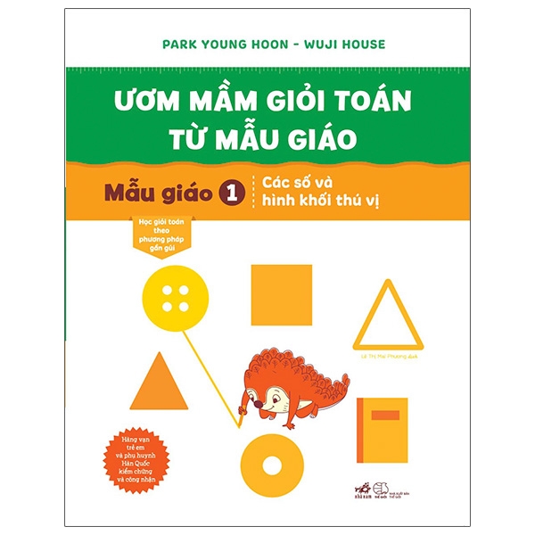 bộ ươm mầm giỏi toán từ mẫu giáo - mẫu giáo 1 - các số và hình khối thú vị