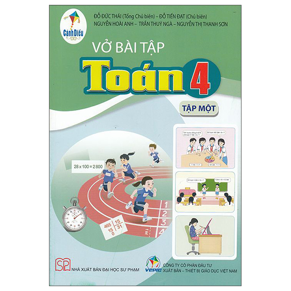bộ vở bài tập toán 4 - tập 2 (cánh diều) (chuẩn) - Ảnh 4