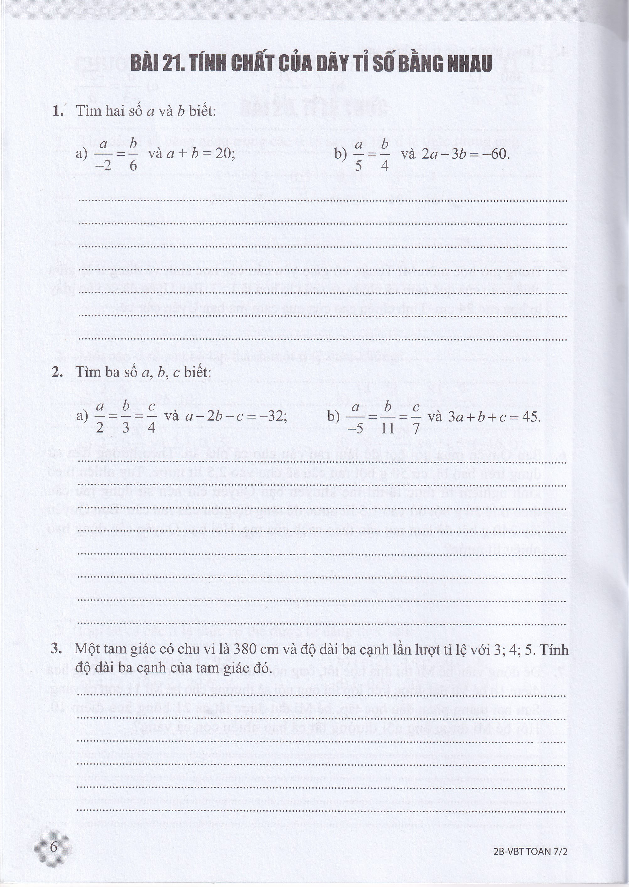 Bộ Vở Bài Tập Toán 7 - Tập Hai (Theo Bộ Sách Kết Nối Tri Thức Với Cuộc Sống) - Ảnh 7