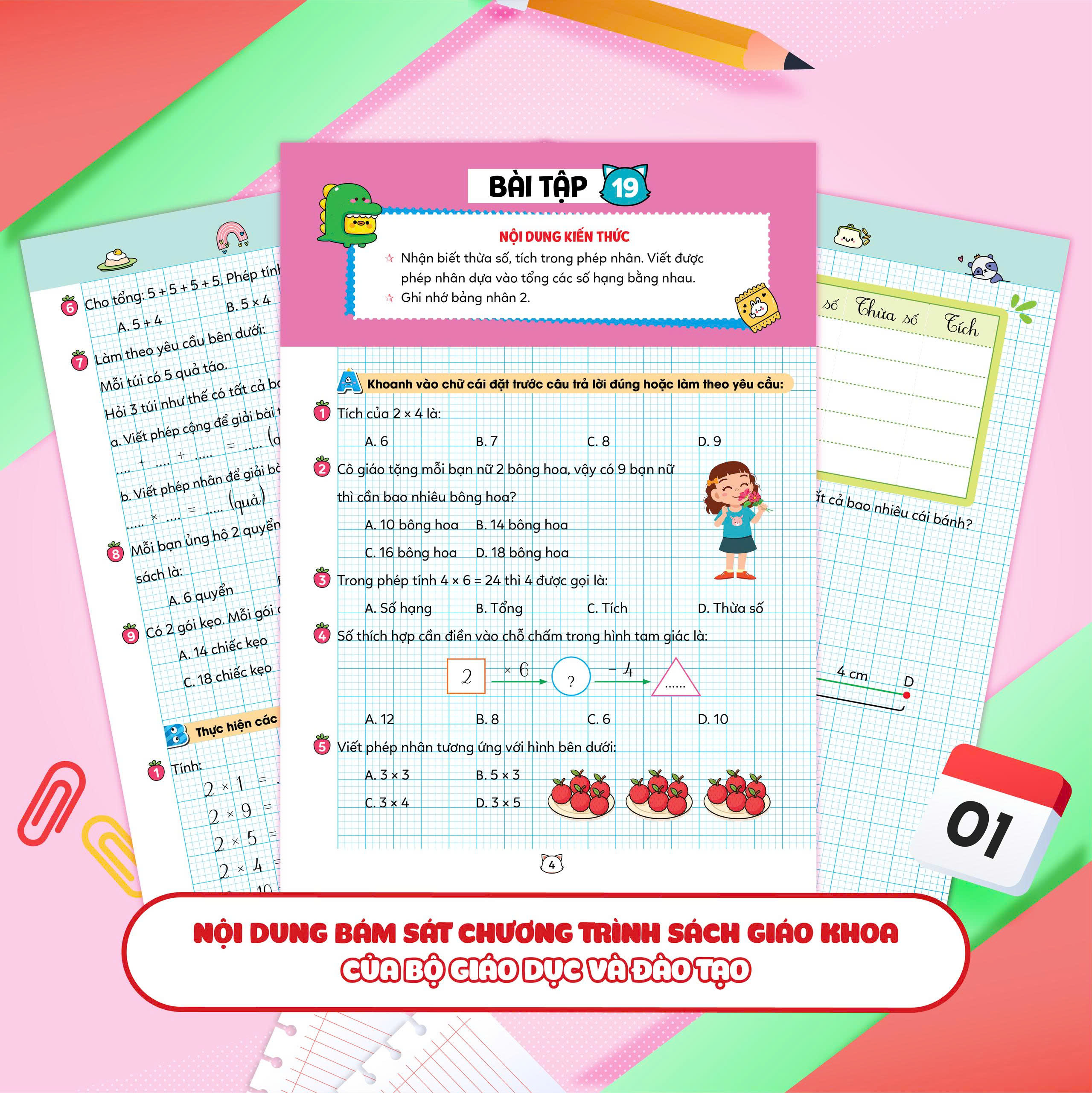 Bộ
Vở Bài Tập Toán Tăng Cường 2 - Tập 2 - Ảnh 5
