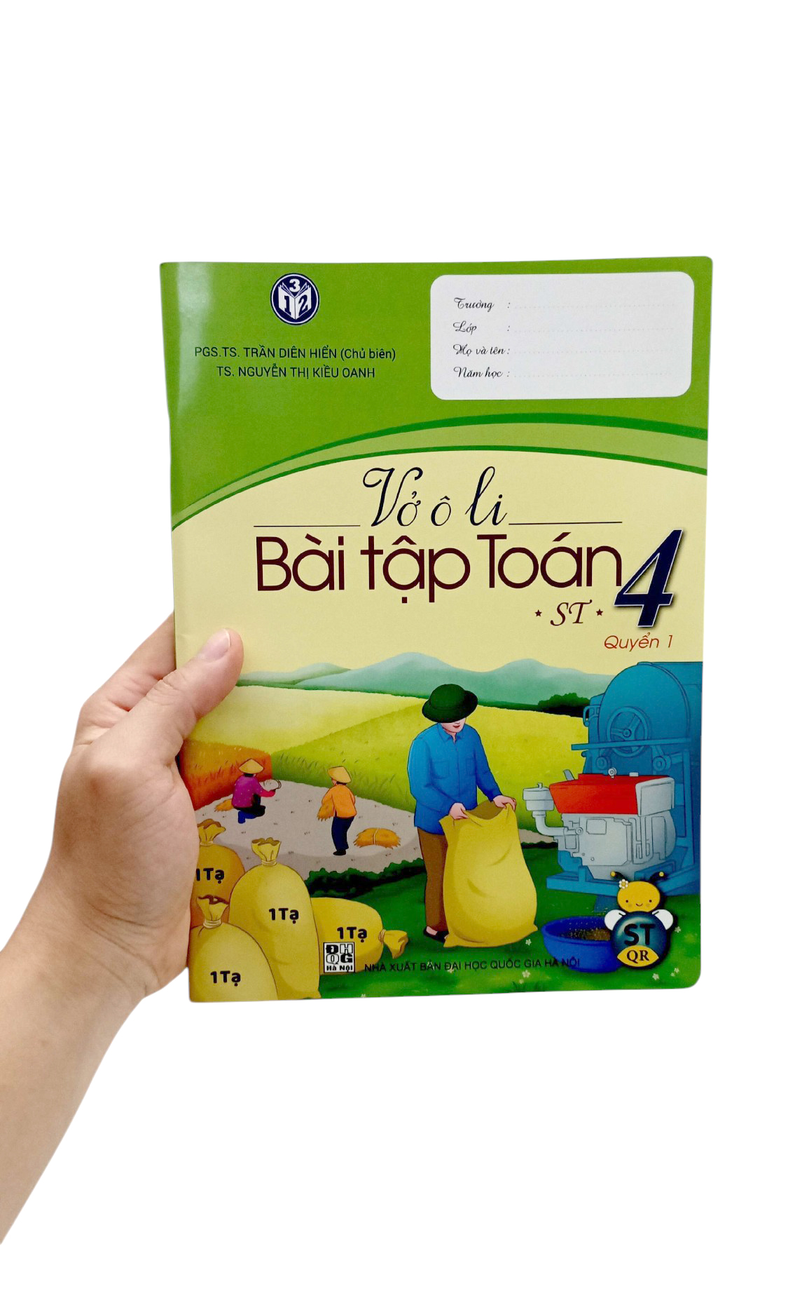 bộ vở ô li bài tập toán lớp 4 - quyển 1 - Ảnh 7