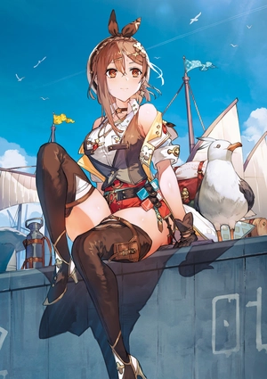 bộ ライザのアトリエ3 ~終わりの錬金術士と秘密の鍵~ 公式ビジュアルコレクション - atelier ryza 3: alchemist of the end & the secret key official visual collection - Ảnh 7