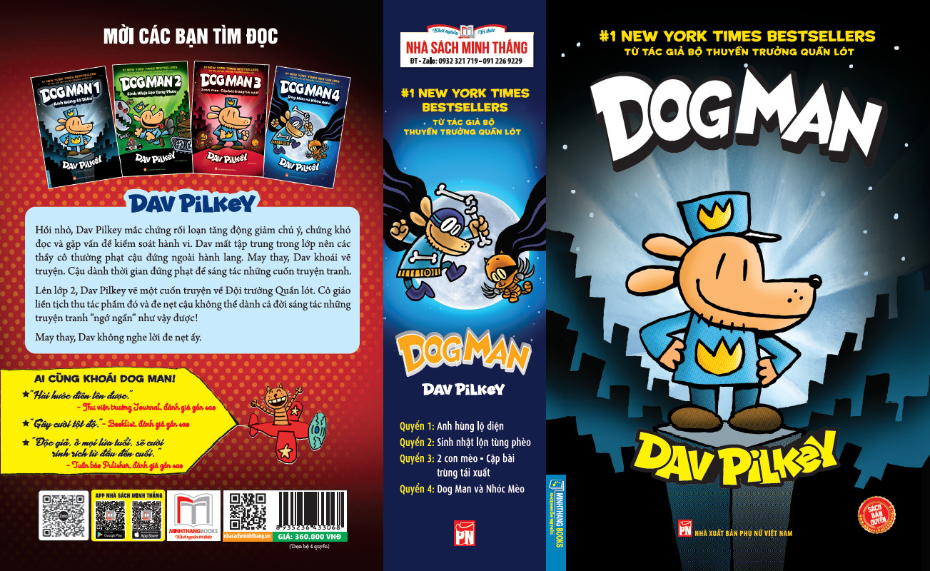boxset dog man trọn bộ ( bộ 4 tập) - Ảnh 7