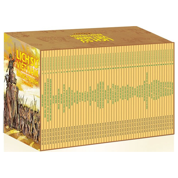 Boxset Lịch Sử Việt Nam Bằng Tranh Trọn Bộ (Hộp 56 Cuốn)