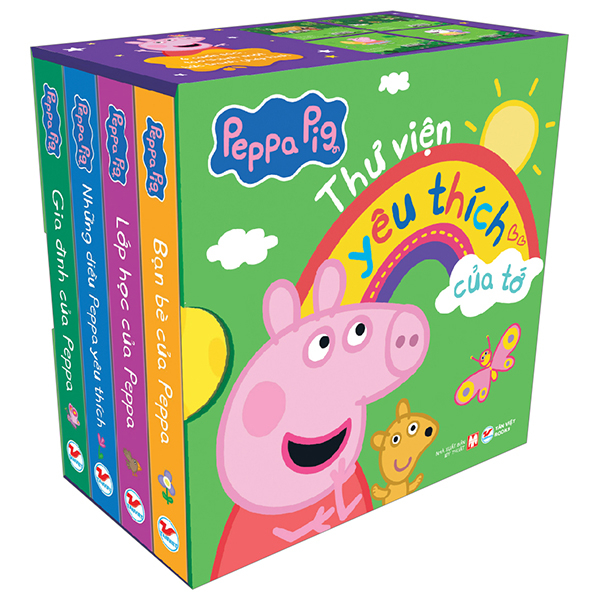 Boxset Peppa Pig - Thư Viện Của Tớ - Giờ Đi Ngủ (Hộp 4 Cuốn) - Ảnh 16