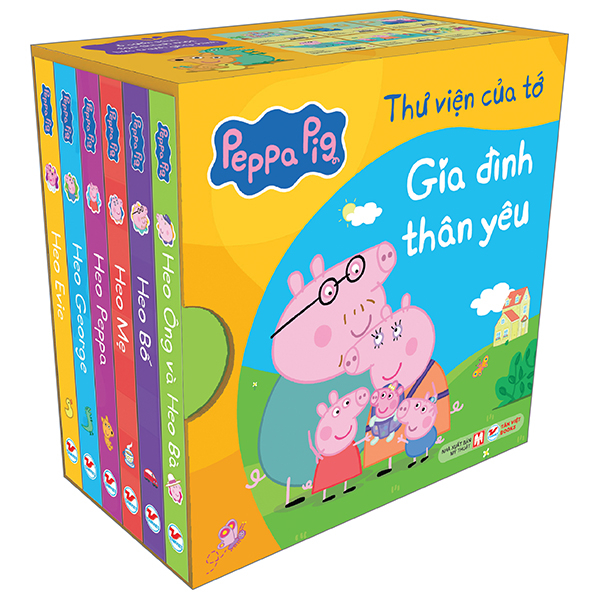 Boxset Peppa Pig - Thư Viện Của Tớ - Giờ Đi Ngủ (Hộp 4 Cuốn) - Ảnh 17