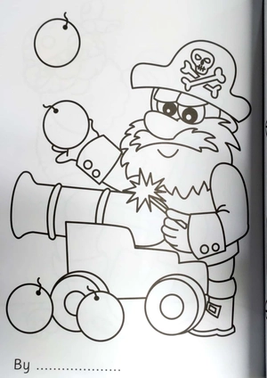 bumper pirate colouring - Ảnh 4