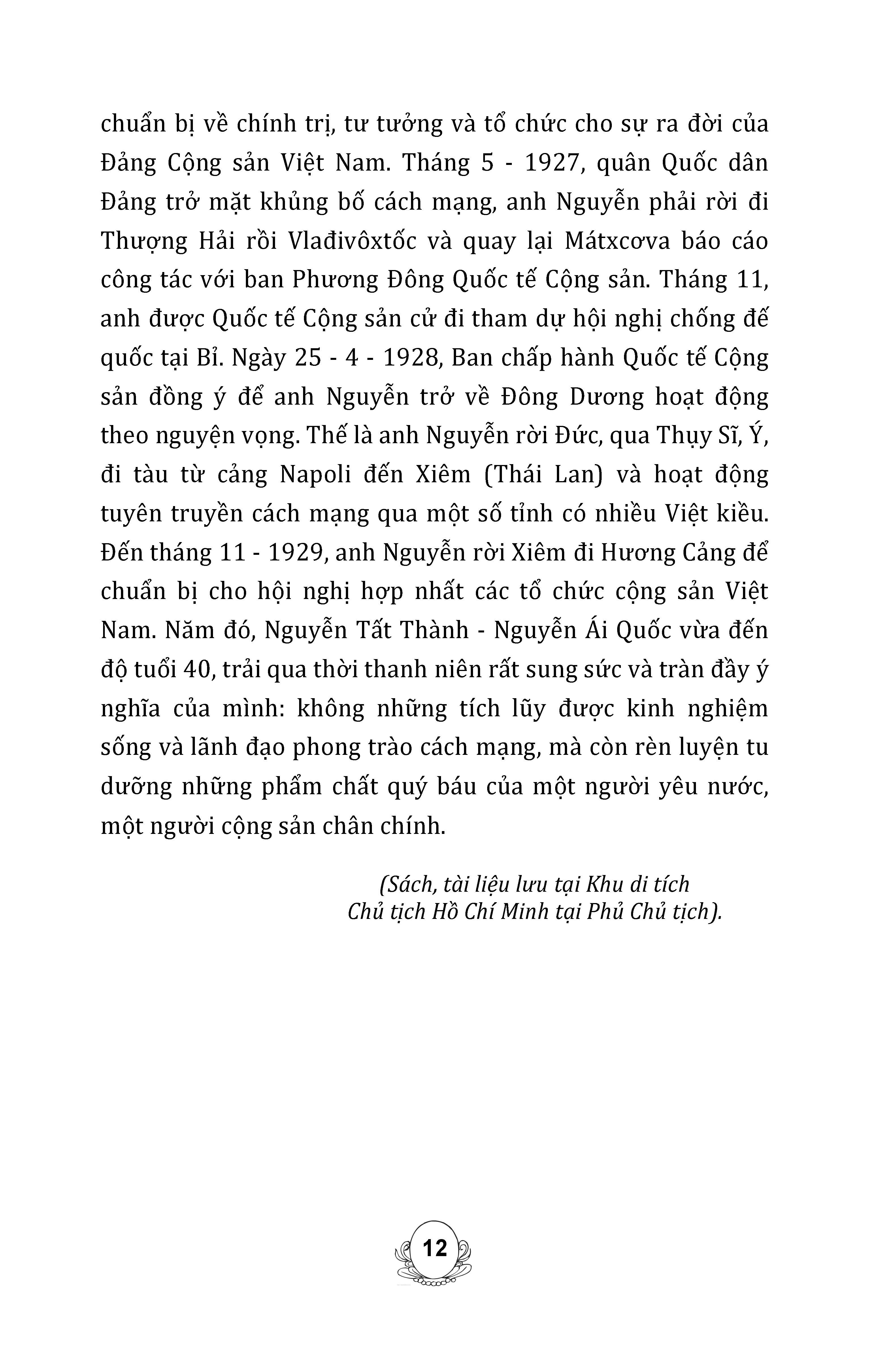 Chủ Tịch Hồ Chí Minh Với Cuộc Hành Trình Của Thời Đại - Bác Hồ, Một Cuộc Đời Vì Nhân Dân - Ảnh 13