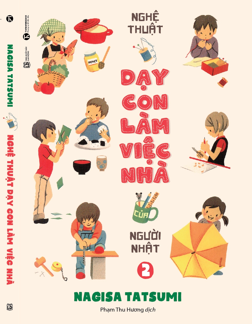 comnbo nghệ thuật dạy con làm việc nhà của người nhật (bộ 2 cuốn) - Ảnh 2