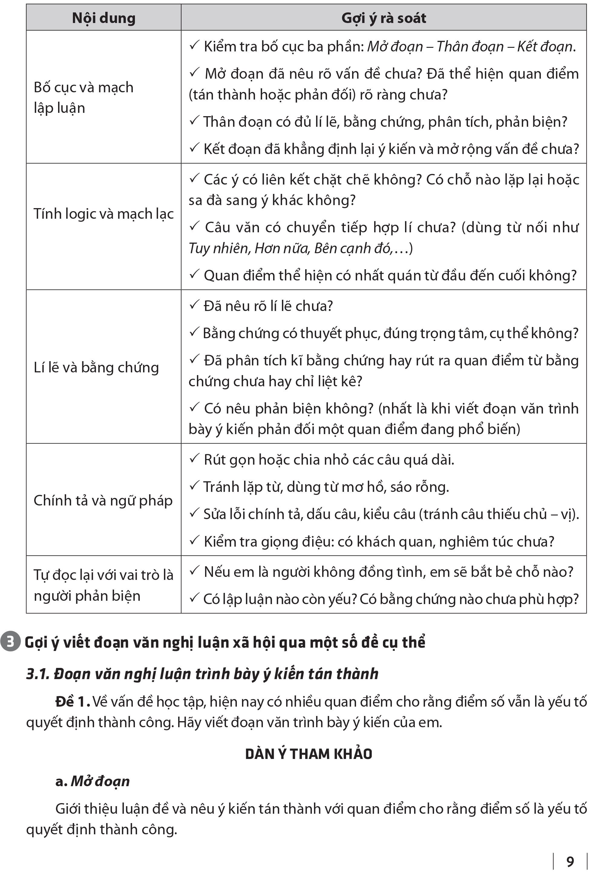 Để Viết Tốt Đoạn Văn, Bài Văn Nghị Luận Lớp 7 - Ảnh 5