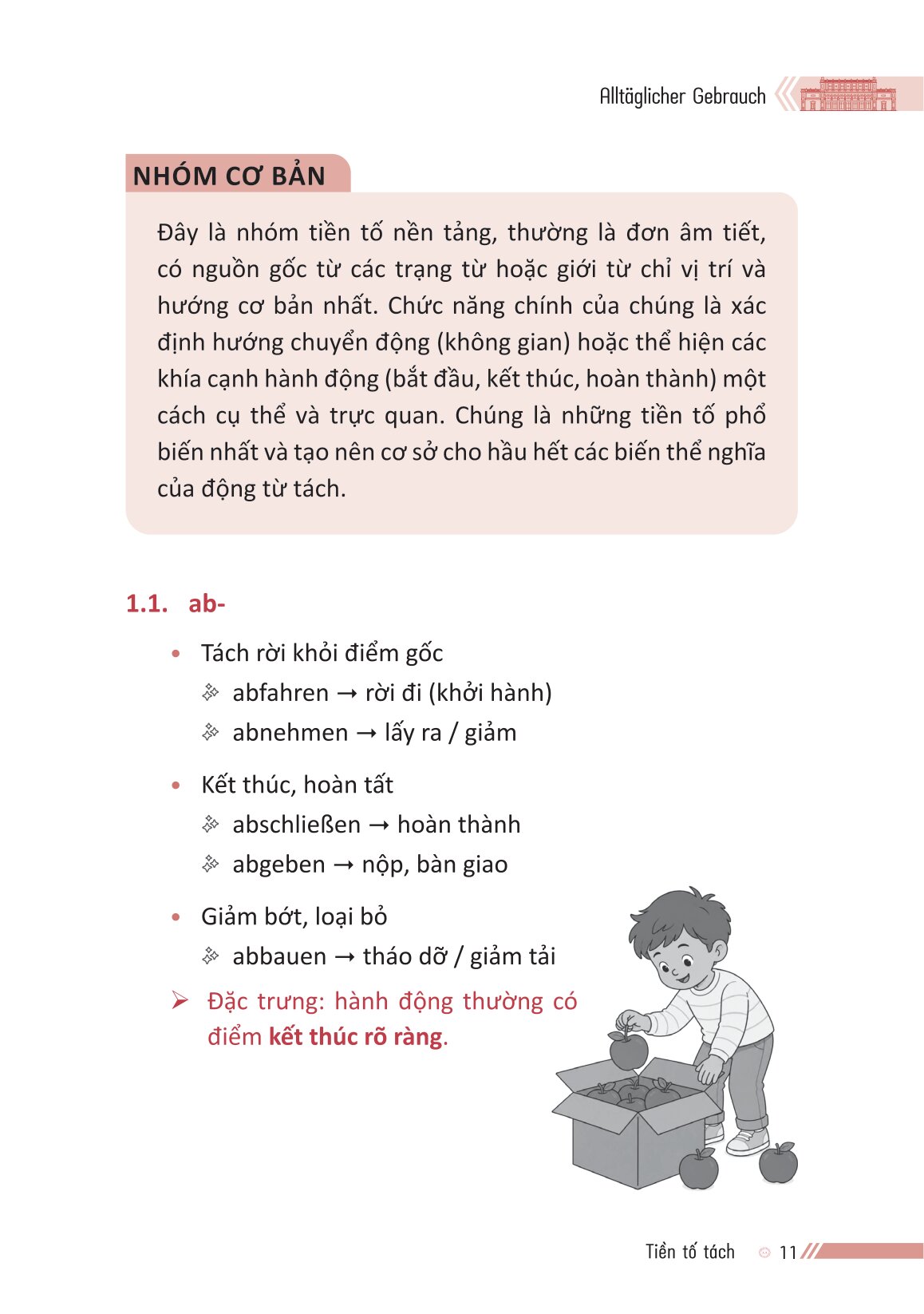 Deutsch-Verben: Động Từ Tách, Cụm Danh Động Từ Và Thành Ngữ Tiếng Đức - Ảnh 10