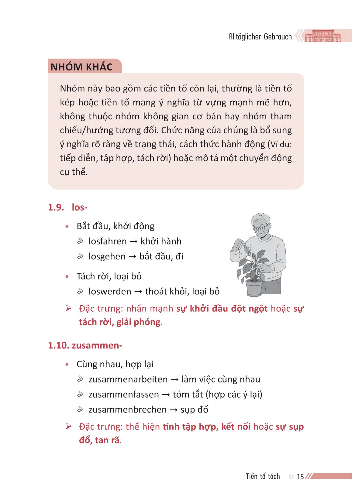Deutsch-Verben: Động Từ Tách, Cụm Danh Động Từ Và Thành Ngữ Tiếng Đức - Ảnh 14
