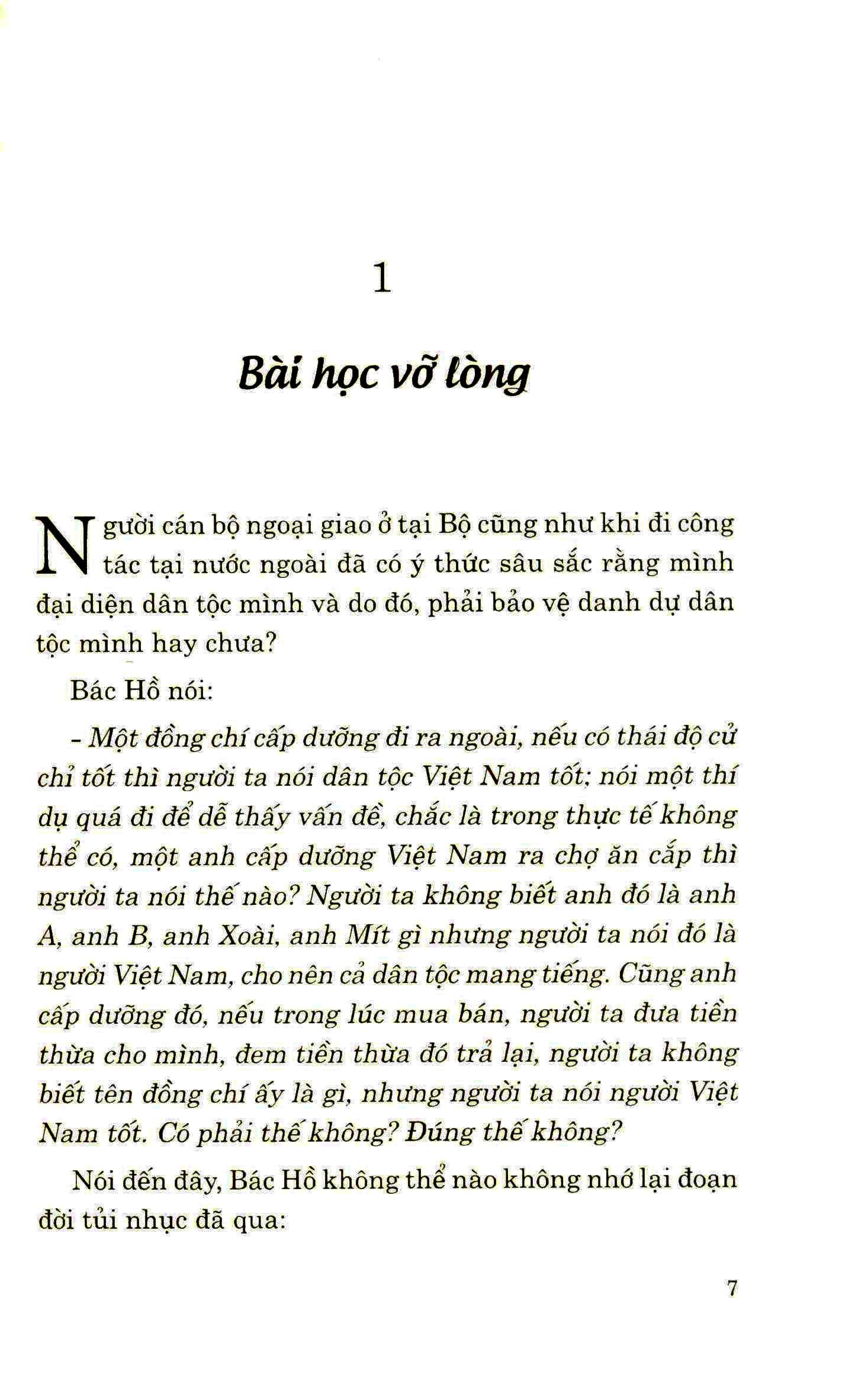 Di Sản Hồ Chí Minh - Chúng Tôi Học Làm Ngoại Giao Với Bác Hồ - Ảnh 3