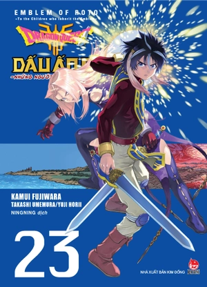 dragon quest - dấu ấn roto - những người kế thừa - tập 23 - tặng kèm postcard - Ảnh 2