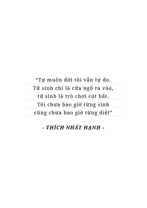 [fahasa day] không diệt không sinh đừng sợ hãi - bìa cứng - phiên bản đặc biệt - tặng kèm postcard + bút chì khắc tên sách (độc quyền tại fahasa) - Ảnh 5
