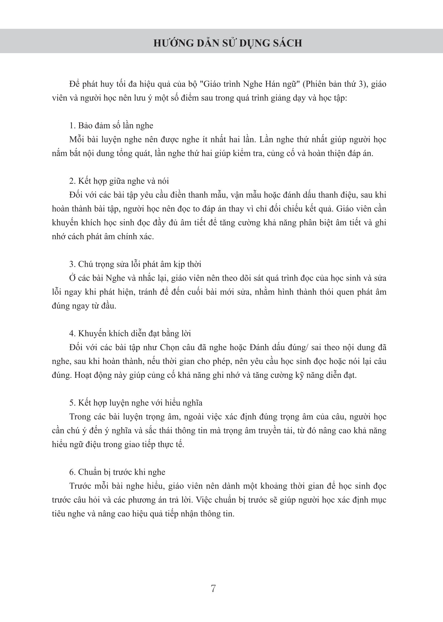 Giáo Trình Nghe Hán Ngữ - Tập 1 (Phiên Bản 3) - Ảnh 8