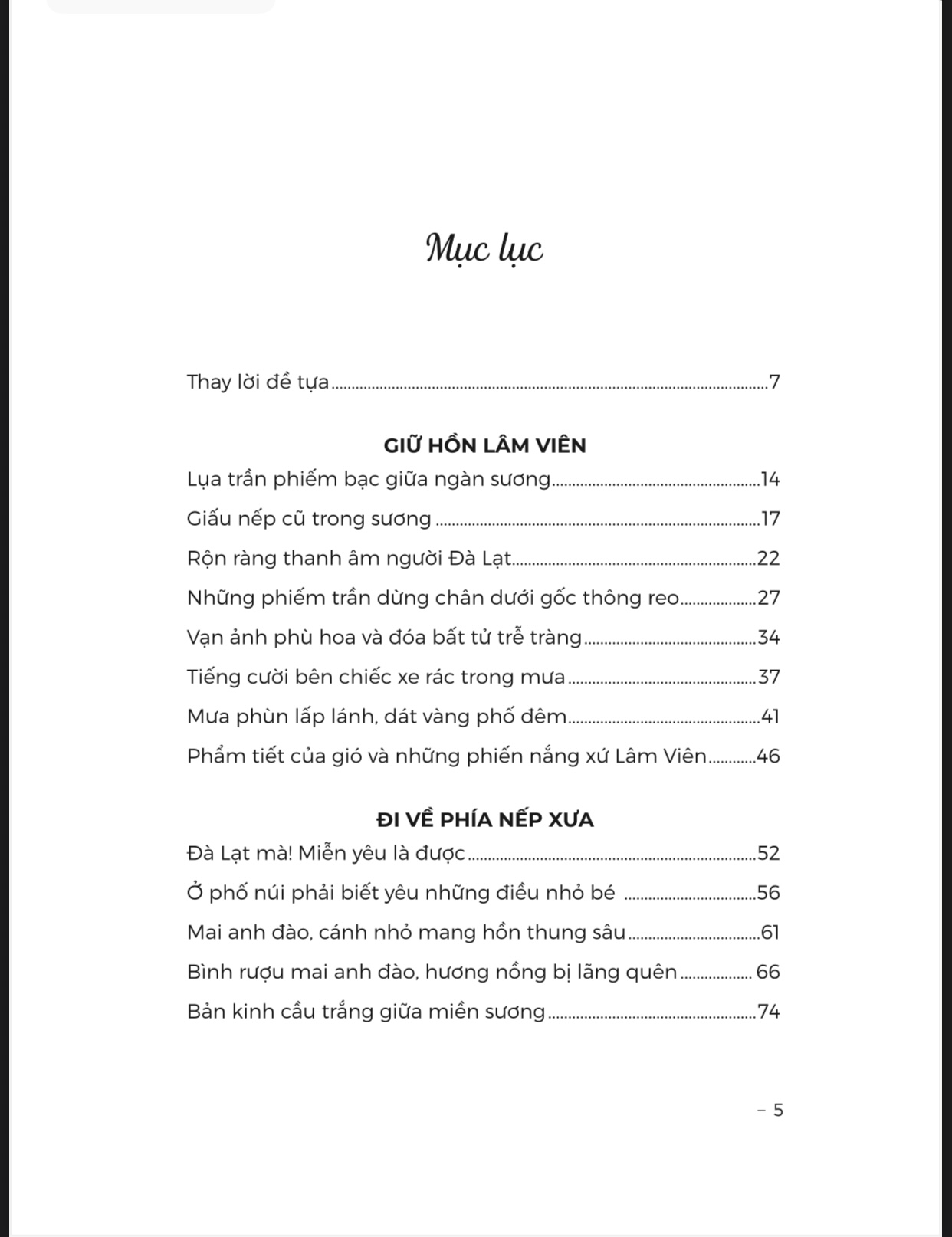 Giấu Nếp Cũ Trong Sương - Ảnh 4