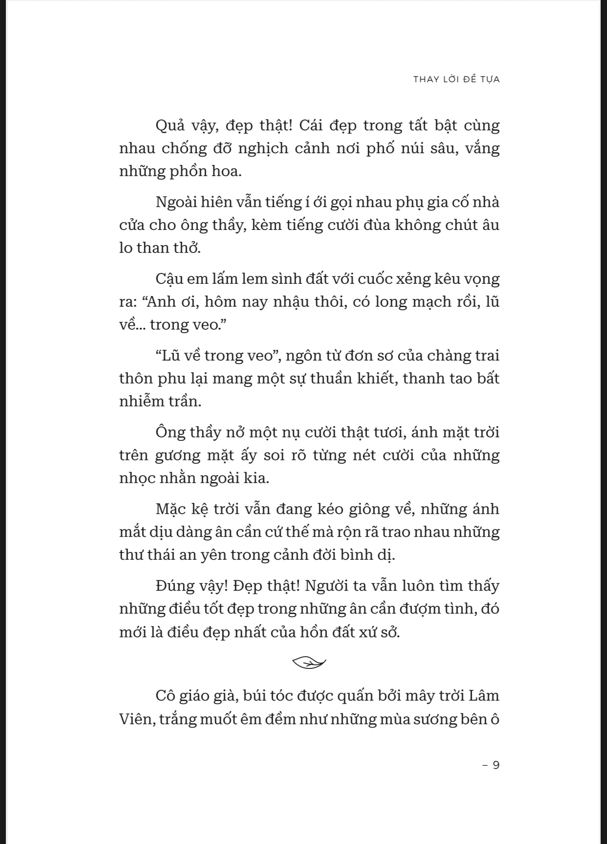 Giấu Nếp Cũ Trong Sương - Ảnh 8