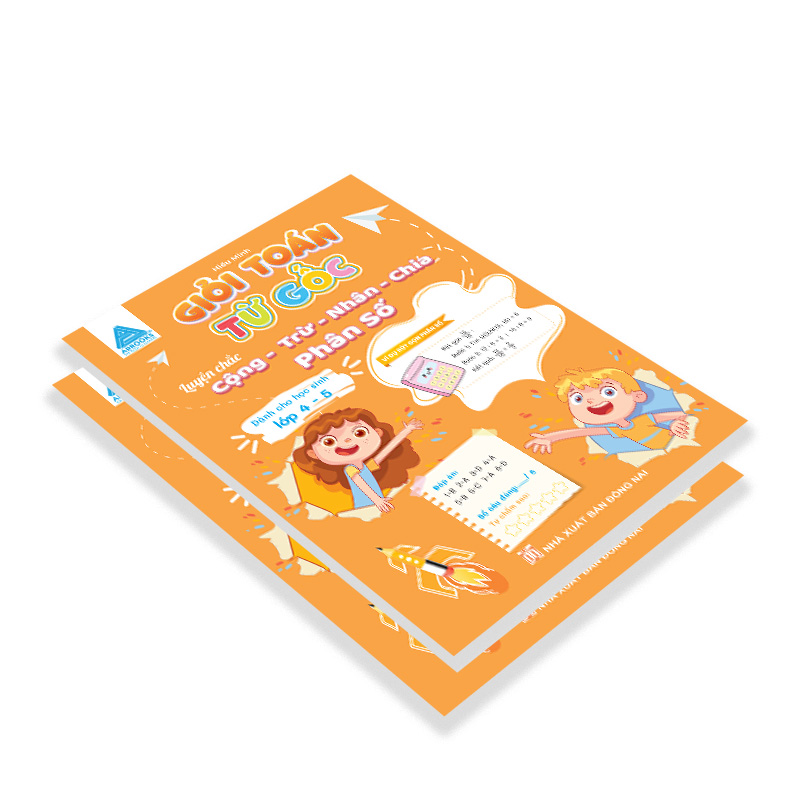 Giỏi Toán Từ Gốc - Luyện Chắc Cộng-Trừ-Nhân-Chia Phân Số - Dành Cho Học Sinh Lớp 4-5 - Ảnh 2