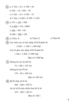 hướng dẫn giải bài tập toán 4 - tập 1 (bám sát sgk chân trời sáng tạo) - Ảnh 10