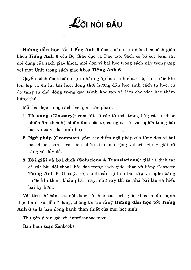 Hướng Dẫn Học Tốt Tiếng Anh 6 (Tái Bản 2018) - Ảnh 3