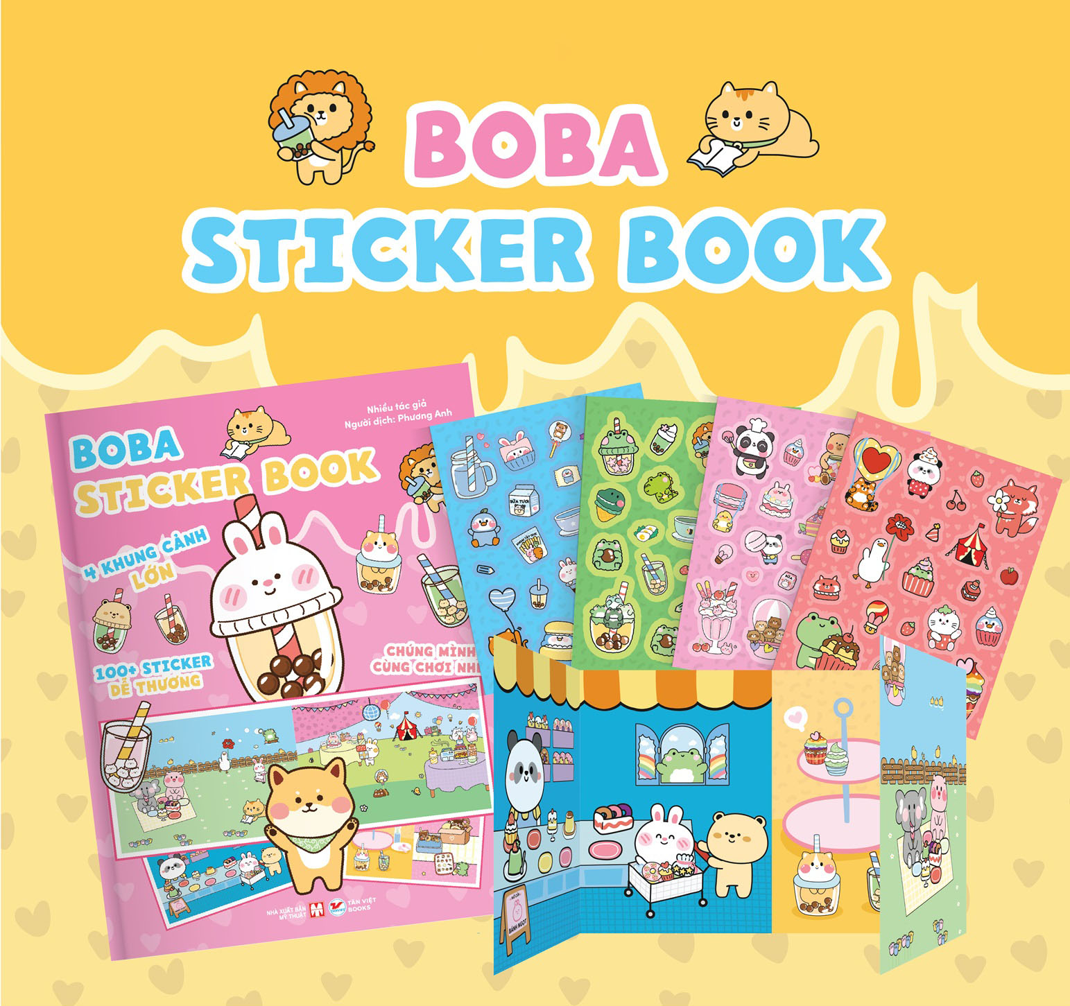 Ice Cream Sticker Book - Bìa Cứng - Ảnh 3