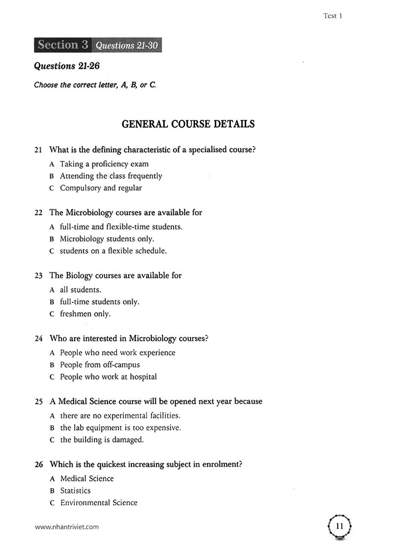 ielts listening recent actual test - Ảnh 8