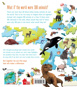 if the world were 100 animals - Ảnh 3