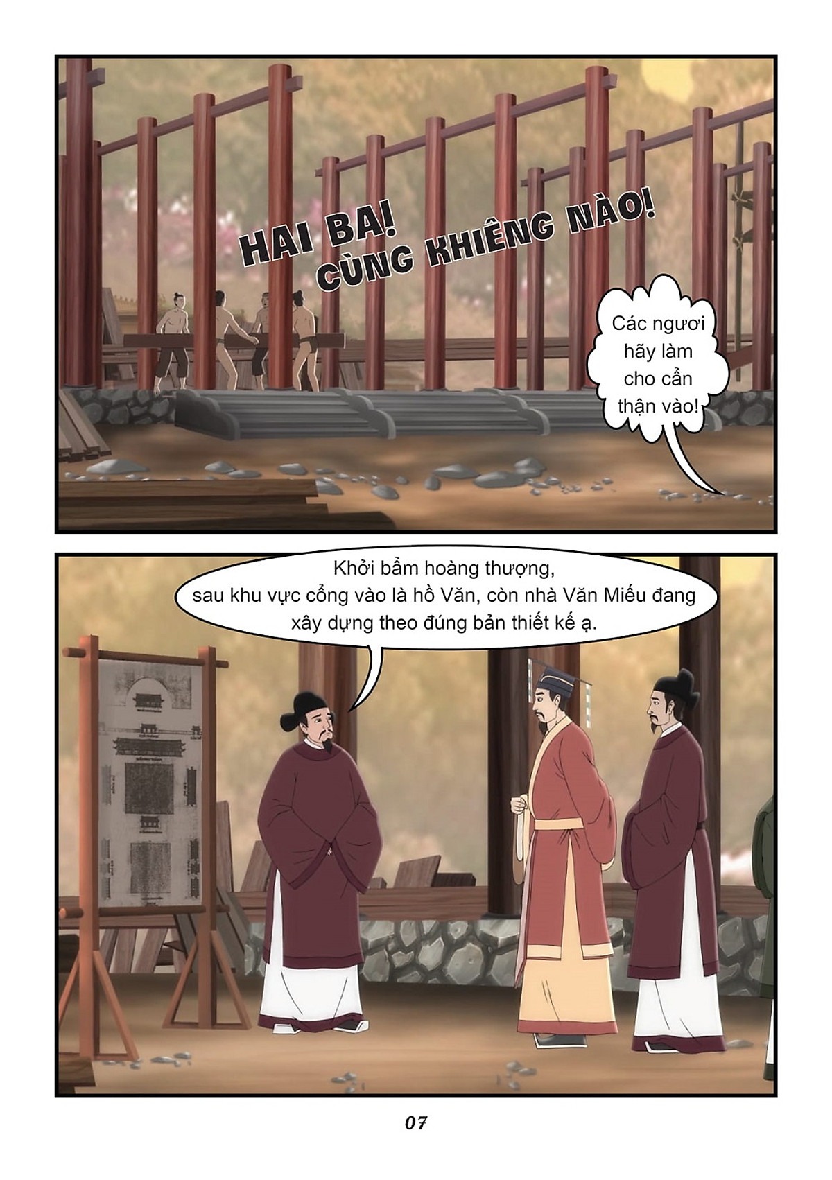 Khát Vọng Non Sông - Bộ Truyện Tranh Lịch Sử Việt Nam - Văn Miếu-Quốc Tử Giám - Trung Tâm Nho Học Đầu Tiên Của Đại Việt - Ảnh 8