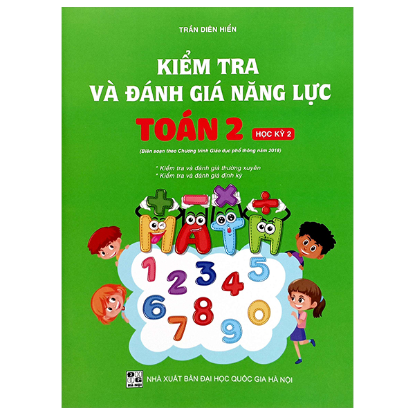 kiểm tra và đánh giá năng lực toán 2 - học kỳ 2 (biên soạn theo chương trình gdpt 2018)
