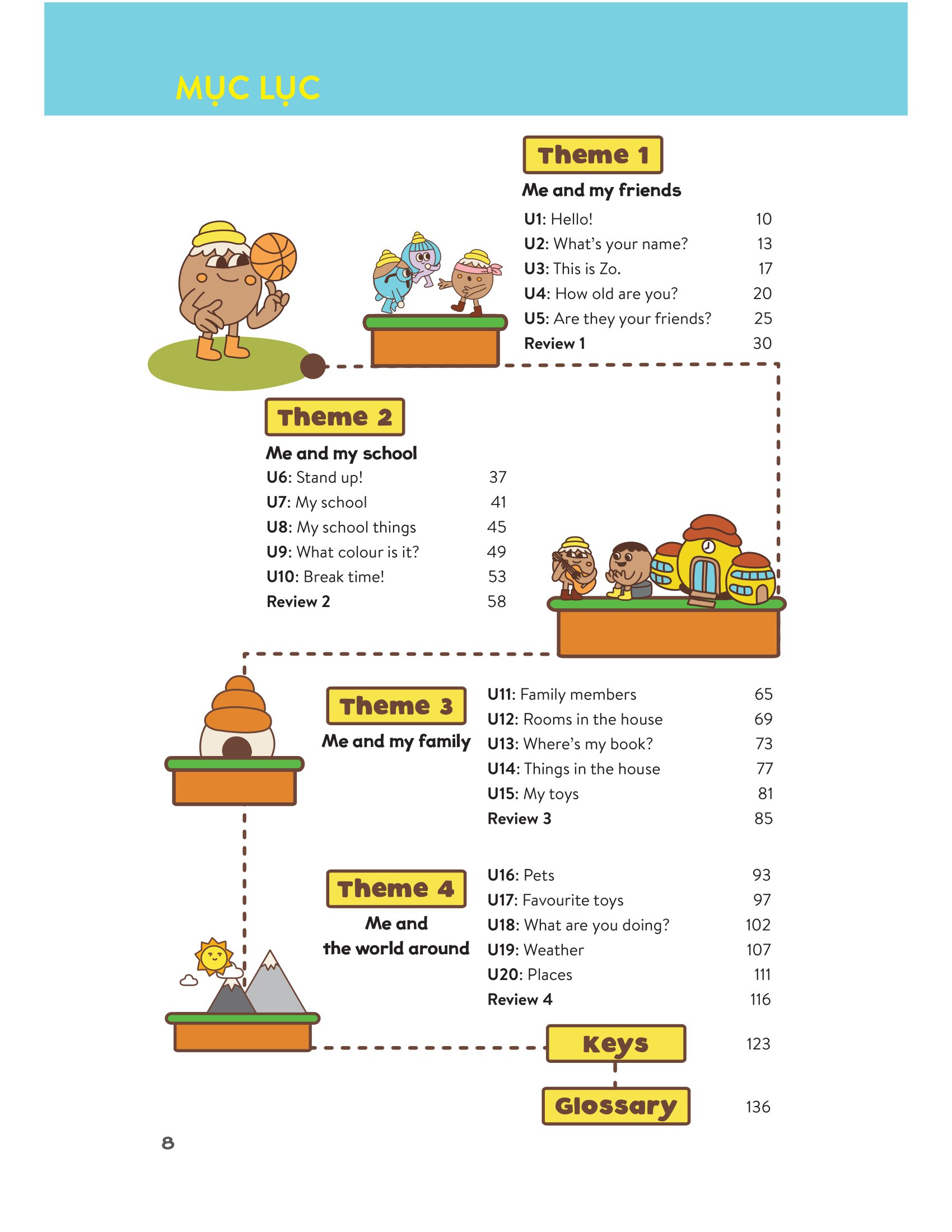 level up - 100 trò chơi từ vựng tiếng anh - lớp 3 - Ảnh 8