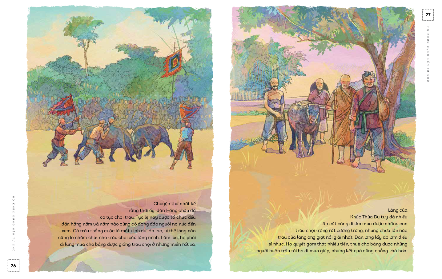 lịch sử việt nam bằng tranh - họ khúc dựng nền tự chủ - bản màu - bìa cứng - Ảnh 3