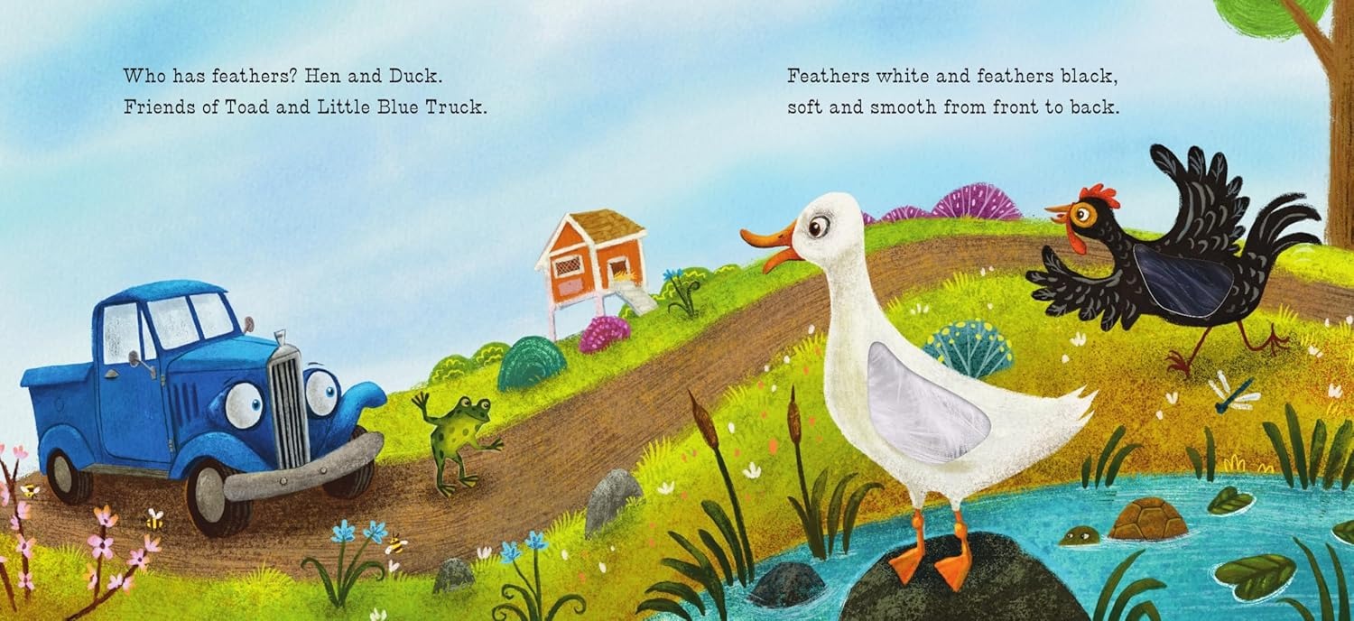 Little Blue Truck Feeling Happy - A Touch-And-Feel - Ảnh 3